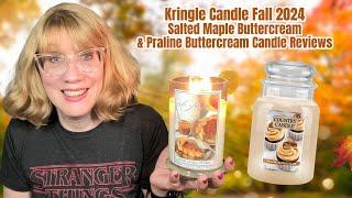 Kringle Candle Fall Salted Maple Buttercream & Praline Buttercream Candle Reviews