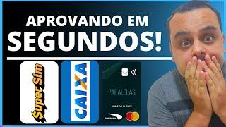 ATENÇÃO! CARTÃO DE CRÉDITO APROVANDO EM SEGUNDOS, JÁ CAIXA ECONÔMICA APROVANDO E SUPER SIM APROVA..