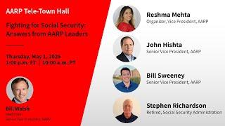 Fighting for Social Security: Answers from AARP Leaders  | AARP Tele-Town Hall