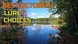 Best October Lure Choices For Musky!!