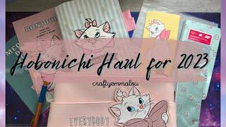 Hobonichi Haul for 2023