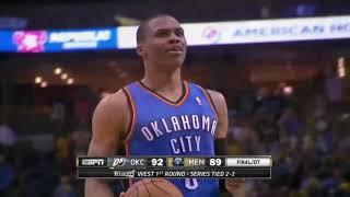 2014 Thunder vs Grizzlies NBA Playoffs - Full Series Highlights. (Game 1-7)