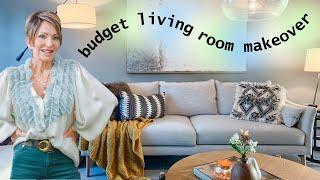 Affordable Living Room Makeover - Young Family Makeover