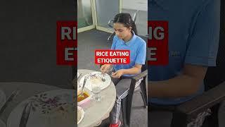 HOW TO EAT WITH FORK AND KNIFE | ETIQUETTE | HOW TO EAT INDIAN FOOD WITH FORK AND KNIFE #shorts #ssb