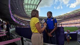 Harris in Paris: One on One with track star Jasmine Moore