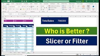 How to Create Slicers in Microsoft Excel