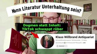 Kritik an BookTube - Unterhaltung ist nicht Literatur!?