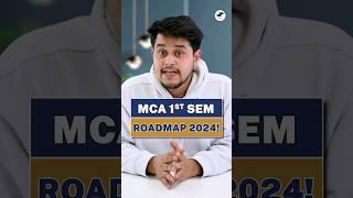 MCA 1st Semester Roadmap in 1 Minute#mca #syllabus #semester #shorts