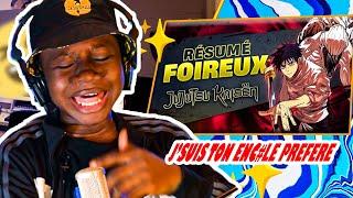 Je RÉAGIS au RÉSUMÉ FOIREUX de JUJUTSU KAISEN : 0 | de CrazyBomb WORLD (trop bon mdrr️)