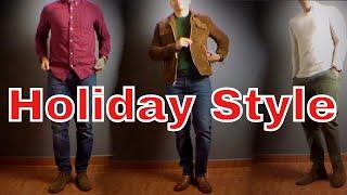 Holiday outfit ideas for men 2017 lookbook