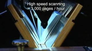 ScanRobot 2.0 MDS: more than 3000 pph = the FASTEST automatic bookscanner WORLDWIDE!
