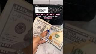 How to pay off your debt fast credit hacks #credithacks #creditrepair #debtfree #debt