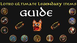 LOTRO: Ultimate Legendary Items Guide