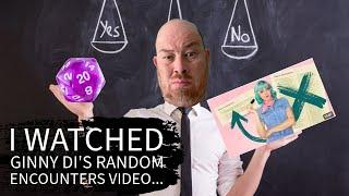 I watched Ginny Di's random encounters video... | Hexed Press reacts