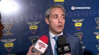 Luis Manfredi - Director de la Liga Pro EC