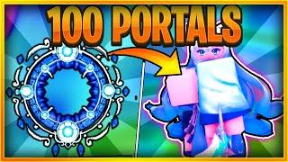 Will 100 MYTHIC/SECRET Portals Earn Me NEW 0.01% OP Secret Units In Anime Defenders??
