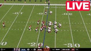 NFL LIVE New York Giants vs. Washington Commanders | Week 2 Full Game - 2024 NFL 25 EN VIVO