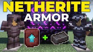 How To Make Netherite Armor in Minecraft