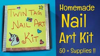 Homemade Nail Art Kit  DIY Nail Art Kit/ Homemade Fake Nails/ DIY Nail Art Kit Homemade Fake Nails