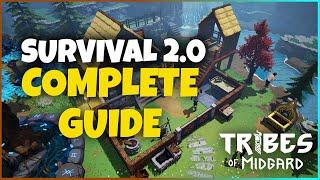 Tribes Of Midgard Survival 2.0 COMPLETE GUIDE! - ITS AMAZING!