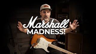 Marshall Madness 4 Marshall Amps In One Video  SV20H Plexi JTM20 Mini Jubilee Plus a 50-watt 1987x