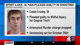 Spirit Lake, IA man accused in shooting pleads guilty to reduced charge