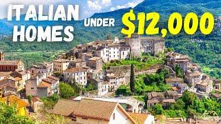 Can You BUY a HOUSE in ITALY for Less Than €12K? Incredible Finds: Cheap Italian Property