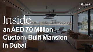 Inside a Stunning AED 70M Mansion on Dubai’s Iconic Palm Jumeirah