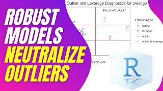R demo | Robust Regression (don't depend on influential data)
