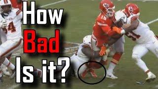 What we know about the Patrick Mahomes Injury | Kansas City Chiefs Vs Cleveland Browns