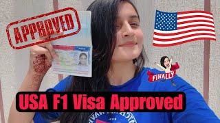 USA F1 Visa Got Approved| My Experience| Full Explanation| Aware from Fake News.