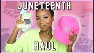 JUNETEENTH  HAUL  // BLACK BUSINESS PROMO // THE STUSH LIFE