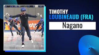 Timothy Loubineaud Cruises To Victory | Women Mass Start | Nagano 2024 | #SpeedSkating