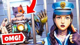 KIT is JULES'S PRISONER?! (Fortnite Cops & Robbers)