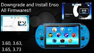 Install 3.65 HENKaku Enso on PS Vita Any Firmware!!