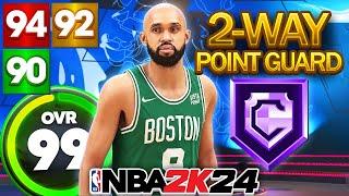 Best Builds on NBA 2K24: How to Make a Point Guard Build 2-Way All Around 2K24