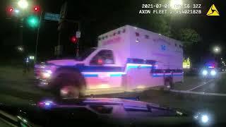 Joliet Police - Stolen Ambulance Pursuit - 7/1/21