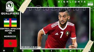 Central African Republic 0 - 2 Morocco - HIGHLIGHTS & GOALS - (11/17/2020)