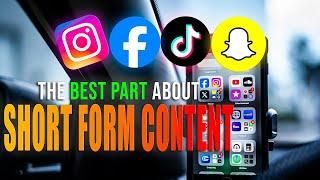 THE REASON WHY YOU SHOULD CREATE SHORT FORM CONTENT