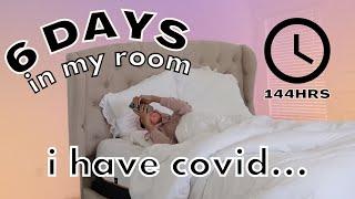 I GOT COVID  144 HOURS IN MY ROOM QUARANTINE VLOG | simplyjaserah