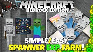 Minecraft Bedrock: EASY Zombie / Skeleton / Spider EXP Farm! MCPE Xbox PC Switch