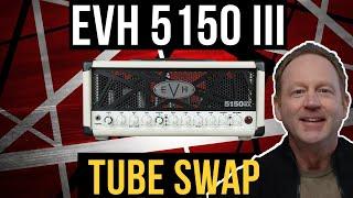 EVH 5150 III 50S Preamp Tube Swop | EVH 5150 III Preamp Tubes