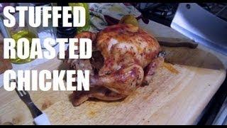 CHEF KANG: STUFFED ROASTED CHICKEN (9/21/2013)