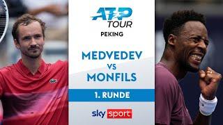 Medvedev vs. Monfils - Runde 1 | China Open Peking 2024 | Highlights - Sky Sport Tennis