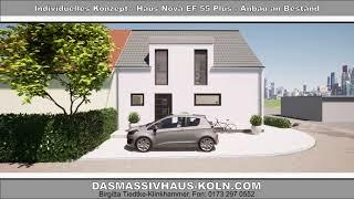 Doppelhaus Nova Effizienz 55 Plus, Anbau an Bestand individuelle Planung