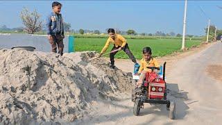 Mini Eicher tractor full Load trolley Komal Kumar sk mini tractor video Vinod tractor