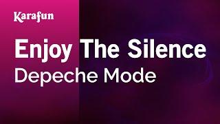 Enjoy the Silence - Depeche Mode | Karaoke Version | KaraFun