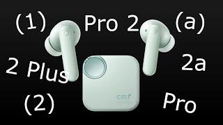 Nothing's earbuds lineup is CONFUSING - CMF Buds 2