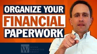 How to Organize Financial Paperwork - Estate Planning Basics