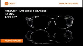 Prescription Safety Glasses RX-202 | ANSI Z87 | RX Safety